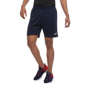 Nivia Polyester Soccer Shorts for Mens (XL, Navy Blue)