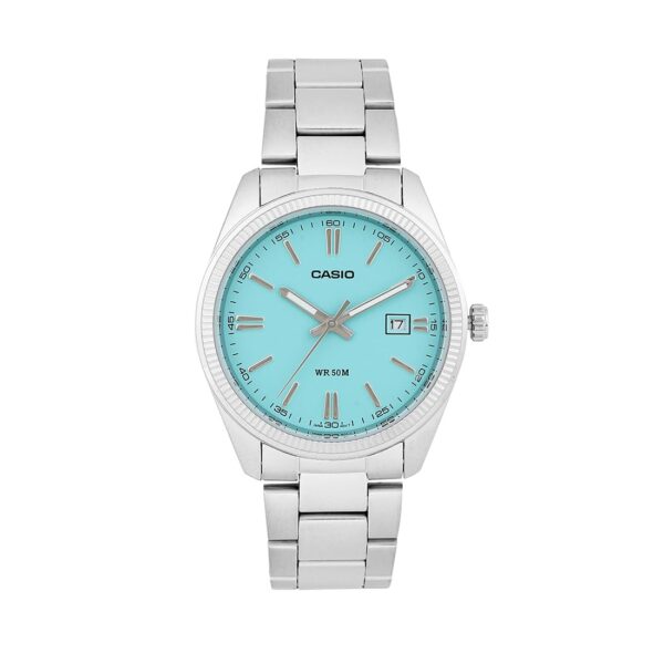 Casio Enticer Men Analog Turquoise Dial Men MTP-1302PD-2A2VE…