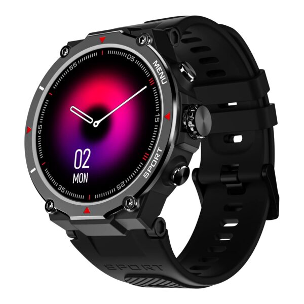 Noise Force Rugged & Sporty 1.32″ Bluetooth Calling Smart Wa…