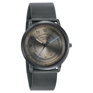 Sonata Poze Quartz Analog Grey Dial Metal Strap Watch for Me…