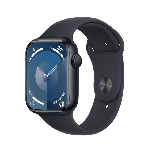 Apple Watch Series 9 [GPS 45mm] Smartwatch with Midnight Alu…