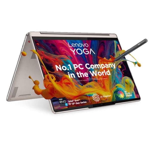 Lenovo Yoga 9 13th Gen Intel Evo i7 1360P 14″(35.56cm) 4K OL…