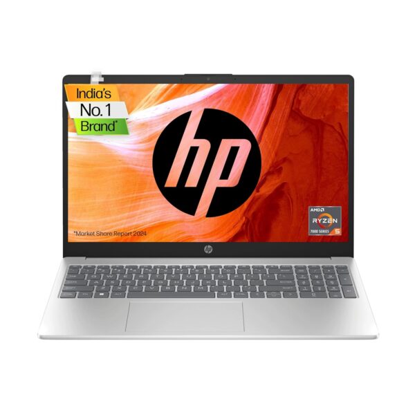 HP Laptop 15, AMD Ryzen 5 7520U, 15.6-inch (39.6 cm), FHD, 1…