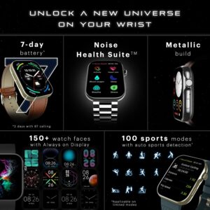 Noise ColorFit Ultra 3 Bluetooth Calling Smart Watch with Bi…