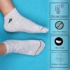 SJeware 12 Pairs Solid Ankle Socks for Men & Women