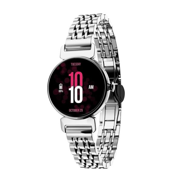 Vibez by Lifelong Ruby 1.04″ AMOLED Smartwatch for Women wit…
