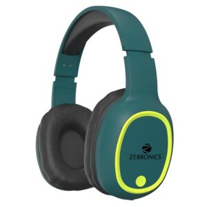 ZEBRONICS Thunder Bluetooth 5.3 Over Ear Wireless Headphones…