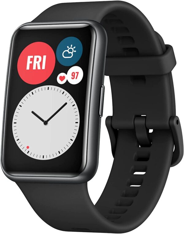Huawei Watch FIT Smartwatch, 1.64” Vivid AMOLED Display, Qui…
