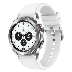 Samsung Galaxy Watch4 Classic LTE (4.2 cm, Silver, Compatibl…