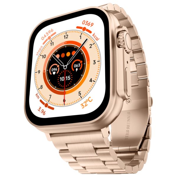Fire-Boltt Gladiator 1.96″ Biggest Display Luxury Stainless …