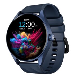 Titan Crest Premium Smart Watch|1.43″ AMOLED Display with AO…