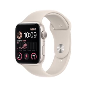 Apple Watch SE (2nd Gen) [GPS 44 mm] Smart Watch w/Starlight…